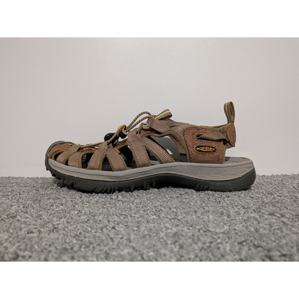 Keen Whisper Sandals Water Hiking Shoes Womens Size 7.5 Brown